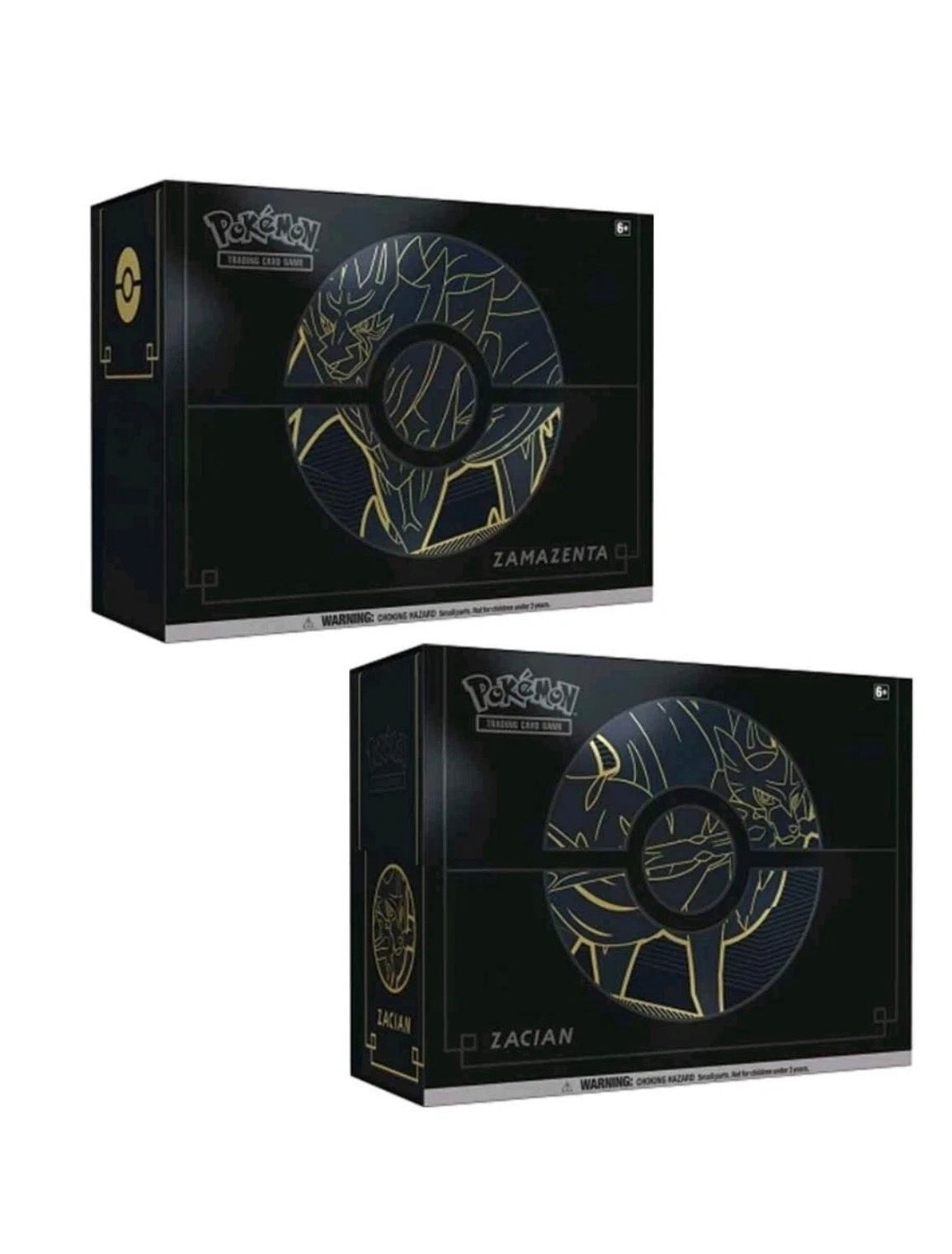 Pokemon TCG Zacian & Zamazenta Elite Trainer Box Plus Set Sealed ETB