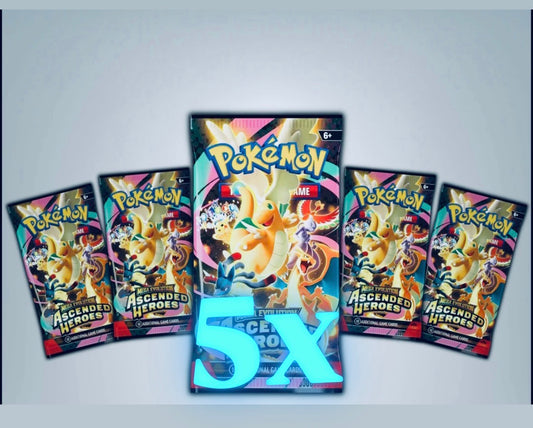 5 packs Bundle Ascended Heroes