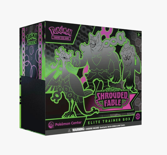 Shrouded Fable Pokemon Center Elite Trainer Box