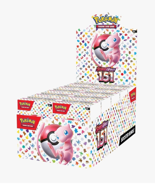 151 Booster Bundle Display Case (10 bundles) sealed